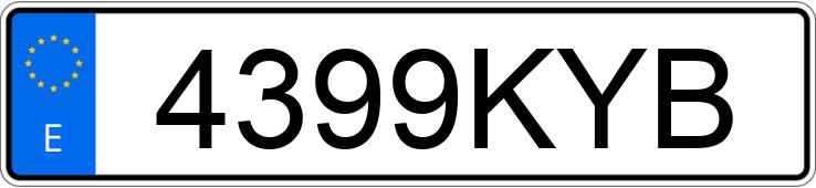 Numer rejestracyjny 4399KYB posiada CITROEN C3 Numer rejestracyjny 4399KYB posiada CITROEN C3