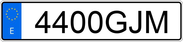 Numer rejestracyjny 4400GJM posiada RENAULT MEGANE Numer rejestracyjny 4400GJM posiada RENAULT MEGANE