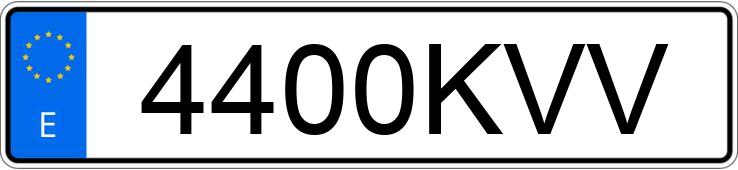 Numer rejestracyjny 4400KVV posiada NISSAN MICRA