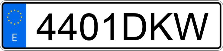 Numer rejestracyjny 4401DKW posiada BMW SERIE 5 Numer rejestracyjny 4401DKW posiada BMW SERIE 5