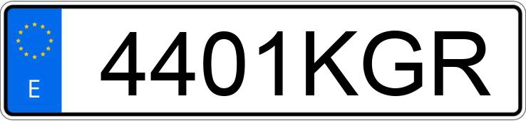 Numer rejestracyjny 4401KGR posiada AUDI A5 SPORTBACK Numer rejestracyjny 4401KGR posiada AUDI A5 SPORTBACK