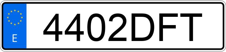 Numer rejestracyjny 4402DFT posiada OPEL VECTRA Numer rejestracyjny 4402DFT posiada OPEL VECTRA