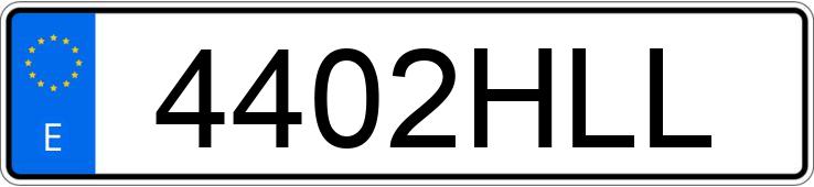 Numer rejestracyjny 4402HLL posiada CITROEN C4 GRAND PICASSO