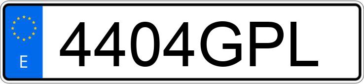 Numer rejestracyjny 4404GPL posiada VOLKSWAGEN POLO Numer rejestracyjny 4404GPL posiada VOLKSWAGEN POLO