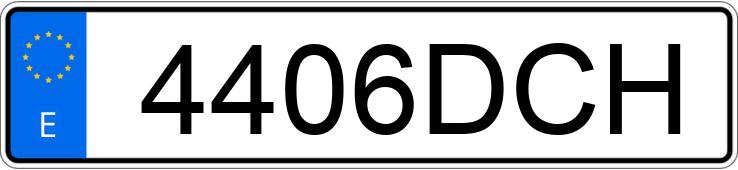 Numer rejestracyjny 4406DCH posiada FORD TRANSIT Numer rejestracyjny 4406DCH posiada FORD TRANSIT