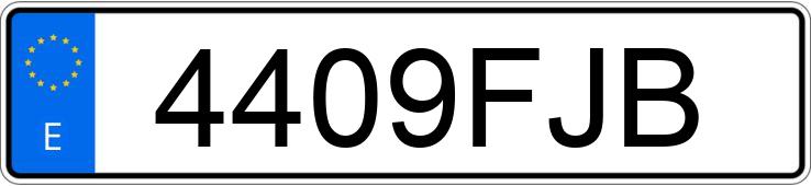 Numer rejestracyjny 4409FJB posiada OPEL ASTRA