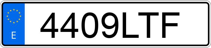 Numer rejestracyjny 4409LTF posiada PEUGEOT 308 Numer rejestracyjny 4409LTF posiada PEUGEOT 308