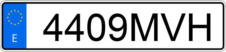 Numer rejestracyjny 4409MVH posiada HYUNDAI TUCSON