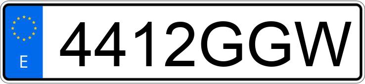 Numer rejestracyjny 4412GGW posiada HONDA CBR 125 Numer rejestracyjny 4412GGW posiada HONDA CBR 125