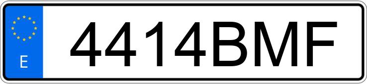 Numer rejestracyjny 4414BMF posiada AUDI TT Numer rejestracyjny 4414BMF posiada AUDI TT