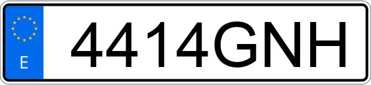 Numer rejestracyjny 4414GNH posiada VOLKSWAGEN TOURAN Numer rejestracyjny 4414GNH posiada VOLKSWAGEN TOURAN