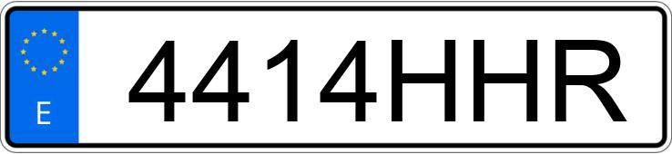 Numer rejestracyjny 4414HHR posiada FORD FIESTA Numer rejestracyjny 4414HHR posiada FORD FIESTA