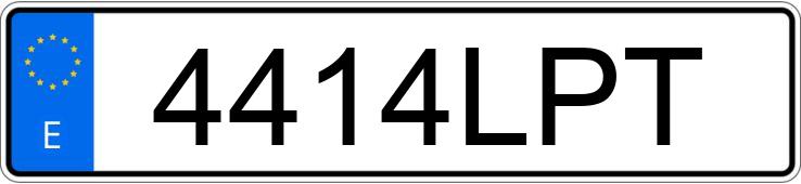 Numer rejestracyjny 4414LPT posiada VOLKSWAGEN CADDY Numer rejestracyjny 4414LPT posiada VOLKSWAGEN CADDY