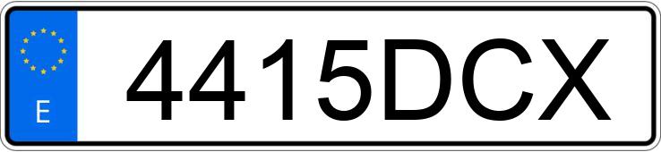 Numer rejestracyjny 4415DCX posiada OPEL ASTRA