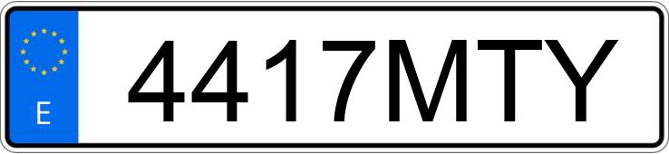 Numer rejestracyjny 4417MTY posiada MERCEDES ATEGO Numer rejestracyjny 4417MTY posiada MERCEDES ATEGO