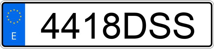 Numer rejestracyjny 4418DSS posiada OPEL ASTRA GTC 1.6 SPORT