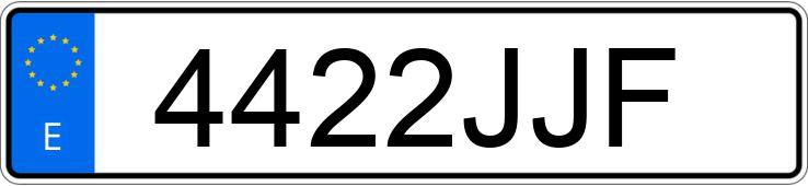 Numer rejestracyjny 4422JJF posiada AUDI A4 Numer rejestracyjny 4422JJF posiada AUDI A4