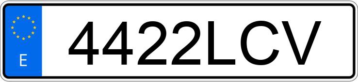 Numer rejestracyjny 4422LCV posiada SEAT LEON