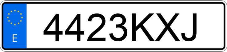 Numer rejestracyjny 4423KXJ posiada BMW SERIE 1 Numer rejestracyjny 4423KXJ posiada BMW SERIE 1