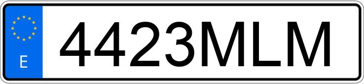 Numer rejestracyjny 4423MLM posiada OPEL MOVANO Numer rejestracyjny 4423MLM posiada OPEL MOVANO