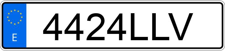 Numer rejestracyjny 4424LLV posiada PEUGEOT 2008