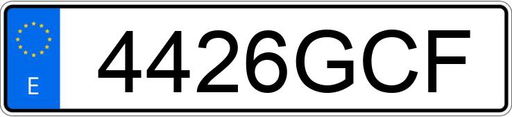 Numer rejestracyjny 4426GCF posiada MERCEDES B (245)