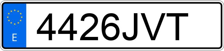 Numer rejestracyjny 4426JVT posiada BMW SERIE 3 Numer rejestracyjny 4426JVT posiada BMW SERIE 3