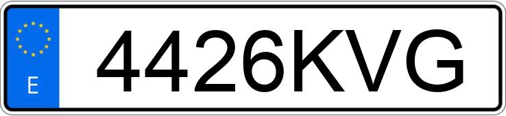 Numer rejestracyjny 4426KVG posiada DAF XF 480 FA Numer rejestracyjny 4426KVG posiada DAF XF 480 FA