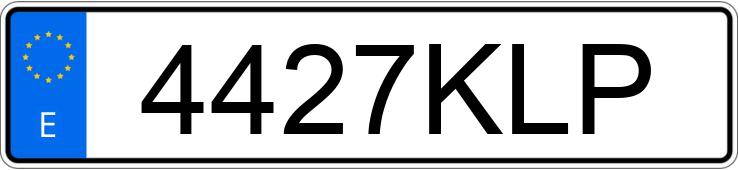 Numer rejestracyjny 4427KLP posiada MAZDA CX-3