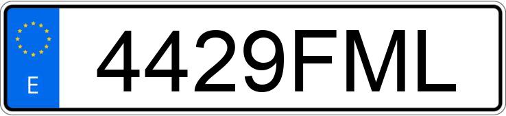 Numer rejestracyjny 4429FML posiada PEUGEOT 307 Numer rejestracyjny 4429FML posiada PEUGEOT 307