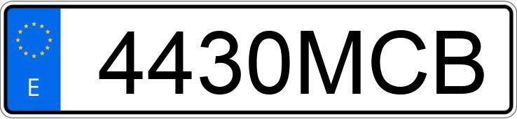 Numer rejestracyjny 4430MCB posiada JEEP RENEGADE