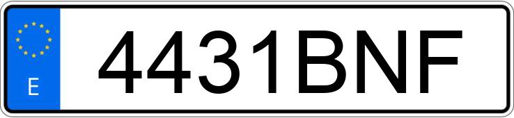 Numer rejestracyjny 4431BNF posiada FORD FOCUS 1.8 TD DI AMBIENTE WAGON