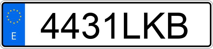 Le numéro d’enregistrement 4431LKB a HYUNDAI I30