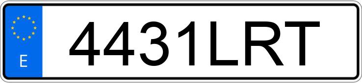 Numer rejestracyjny 4431LRT posiada AUDI A5 SPORTBACK Numer rejestracyjny 4431LRT posiada AUDI A5 SPORTBACK