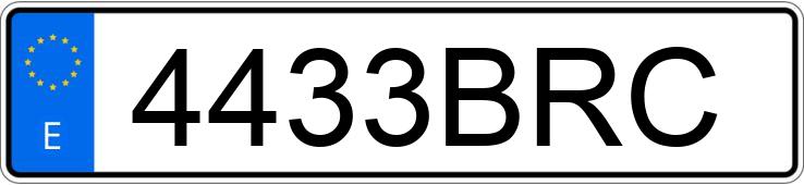 Numer rejestracyjny 4433BRC posiada OPEL CORSA Numer rejestracyjny 4433BRC posiada OPEL CORSA