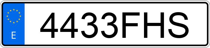 Numer rejestracyjny 4433FHS posiada SEAT LEON Numer rejestracyjny 4433FHS posiada SEAT LEON