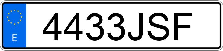 Numer rejestracyjny 4433JSF posiada OPEL CORSA Numer rejestracyjny 4433JSF posiada OPEL CORSA