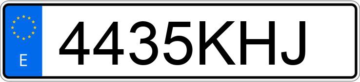 Numer rejestracyjny 4435KHJ posiada PEUGEOT 308 Numer rejestracyjny 4435KHJ posiada PEUGEOT 308