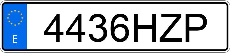 Numer rejestracyjny 4436HZP posiada FORD MONDEO Numer rejestracyjny 4436HZP posiada FORD MONDEO