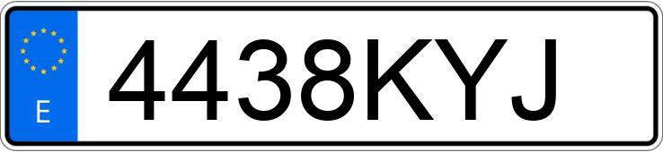 Numer rejestracyjny 4438KYJ posiada MAZDA MAZDA6 Numer rejestracyjny 4438KYJ posiada MAZDA MAZDA6