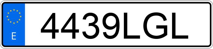 Numer rejestracyjny 4439LGL posiada VOLKSWAGEN GOLF Numer rejestracyjny 4439LGL posiada VOLKSWAGEN GOLF