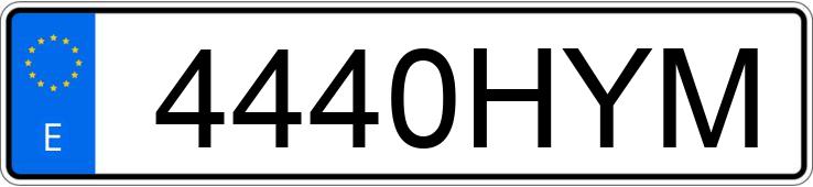 Numer rejestracyjny 4440HYM posiada FIAT FIORINO Numer rejestracyjny 4440HYM posiada FIAT FIORINO