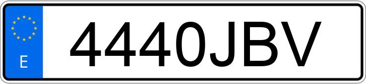 Numer rejestracyjny 4440JBV posiada HYUNDAI IX 35