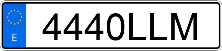 Numer rejestracyjny 4440LLM posiada MERCEDES A (177)