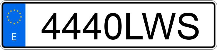 Numer rejestracyjny 4440LWS posiada CUPRA FORMENTOR