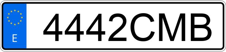 Numer rejestracyjny 4442CMB posiada MINI MINI