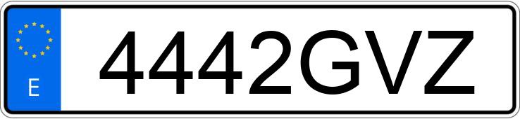 Numer rejestracyjny 4442GVZ posiada OPEL CORSA