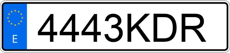 Numer rejestracyjny 4443KDR posiada AUDI A5 CABRIO 2.7 TDI 190 MULTITRONIC Numer rejestracyjny 4443KDR posiada AUDI A5 CABRIO 2.7 TDI 190 MULTITRONIC