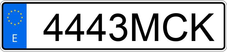 Numer rejestracyjny 4443MCK posiada FORD FOCUS Numer rejestracyjny 4443MCK posiada FORD FOCUS