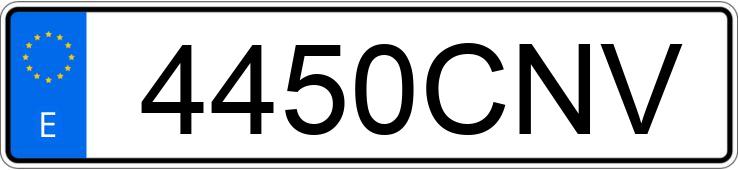 Numer rejestracyjny 4450CNV posiada PEUGEOT 106 Numer rejestracyjny 4450CNV posiada PEUGEOT 106